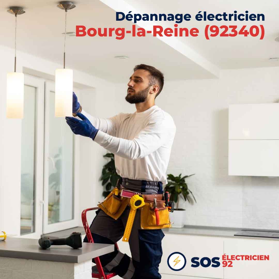 Dépannage électricien Bourg-la-Reine (92340)