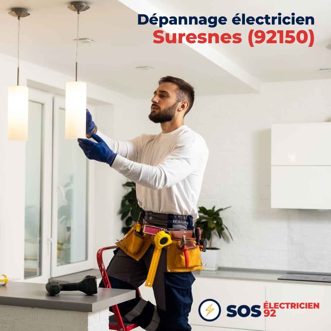 Dépannage électricien Suresnes (92150)